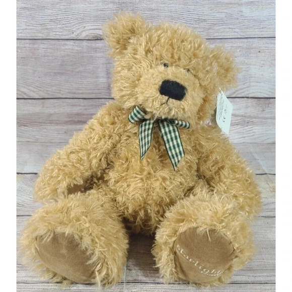 Russ Starlight Canada Plush Fuzzy Thomas Doux-Doux Teddy Bear Stuffed Animal 14" - Picture 1 of 5